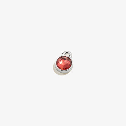 Rose Hoop Earring Charm, Circle ALEX AND ANI