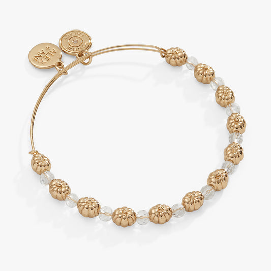 Pumpkin + Crystal Beaded Bangle ALEX AND ANI