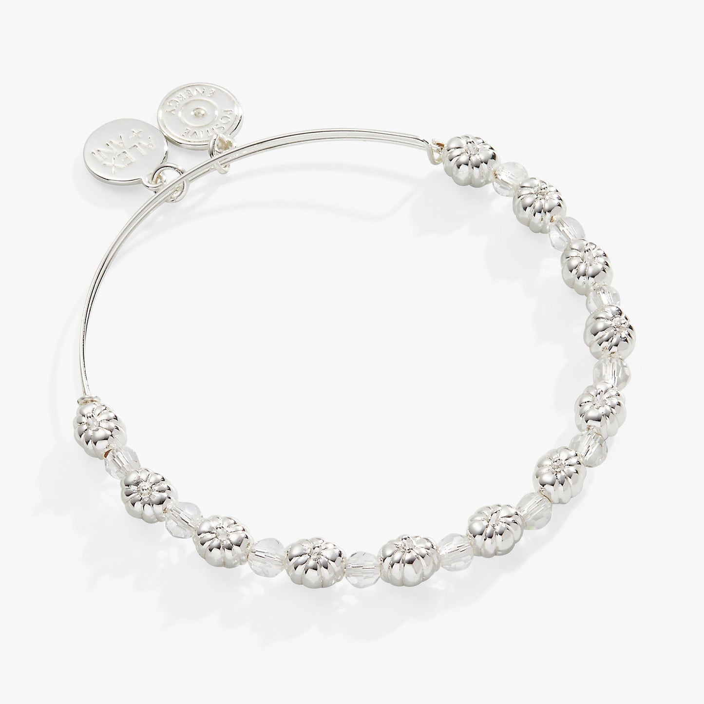 Pumpkin + Crystal Beaded Bangle ALEX AND ANI