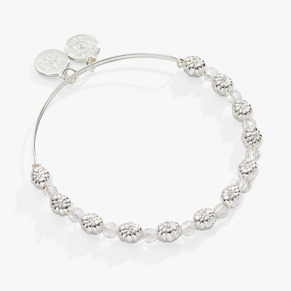 Pumpkin + Crystal Beaded Bangle ALEX AND ANI