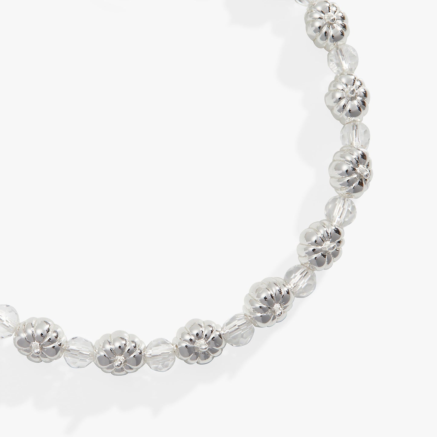 Pumpkin + Crystal Beaded Bangle ALEX AND ANI