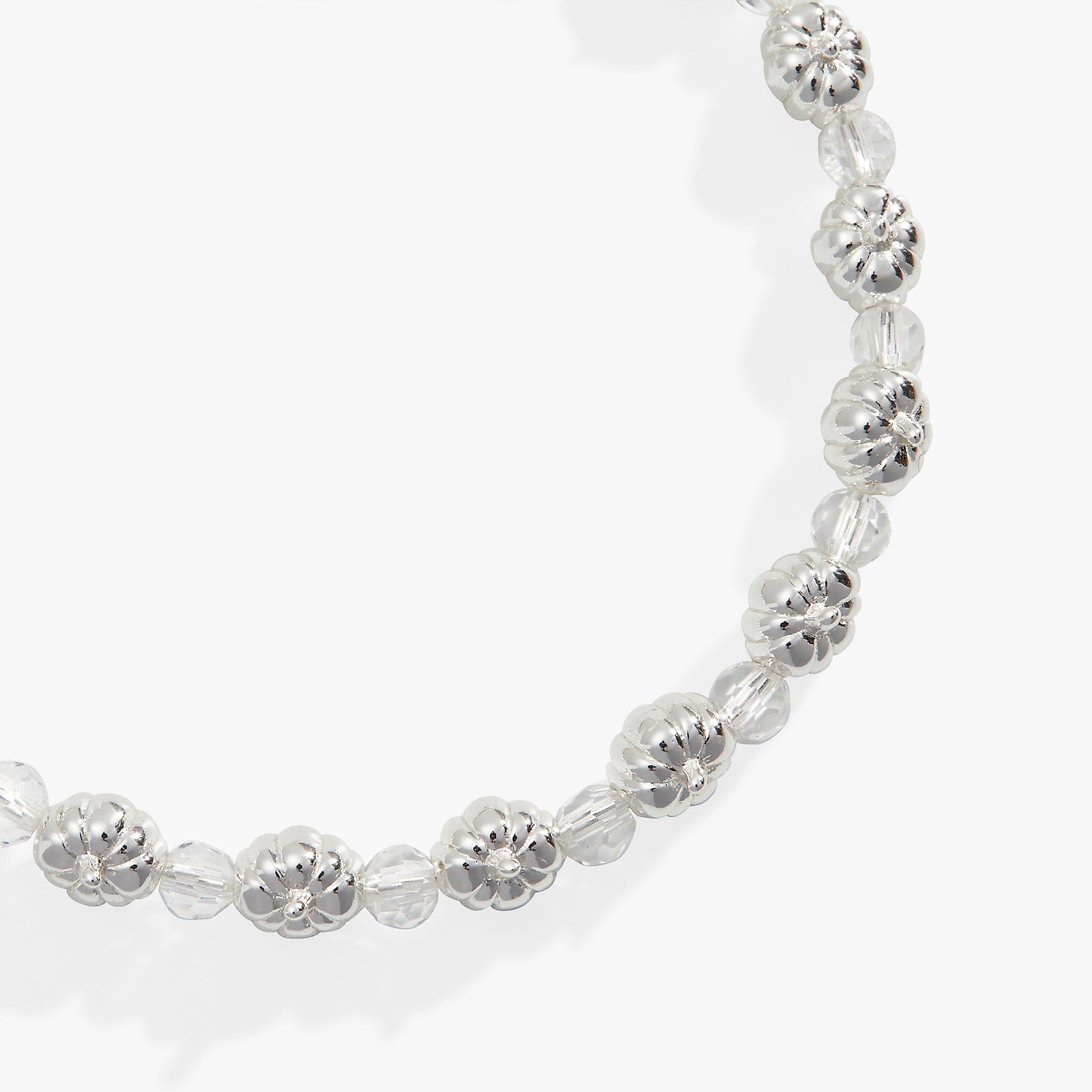 Pumpkin + Crystal Beaded Bangle ALEX AND ANI