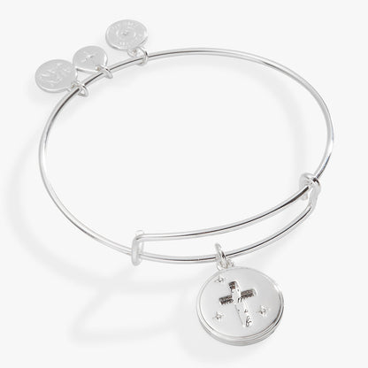 Hidden Message Cross Affirmation Bangle ALEX AND ANI