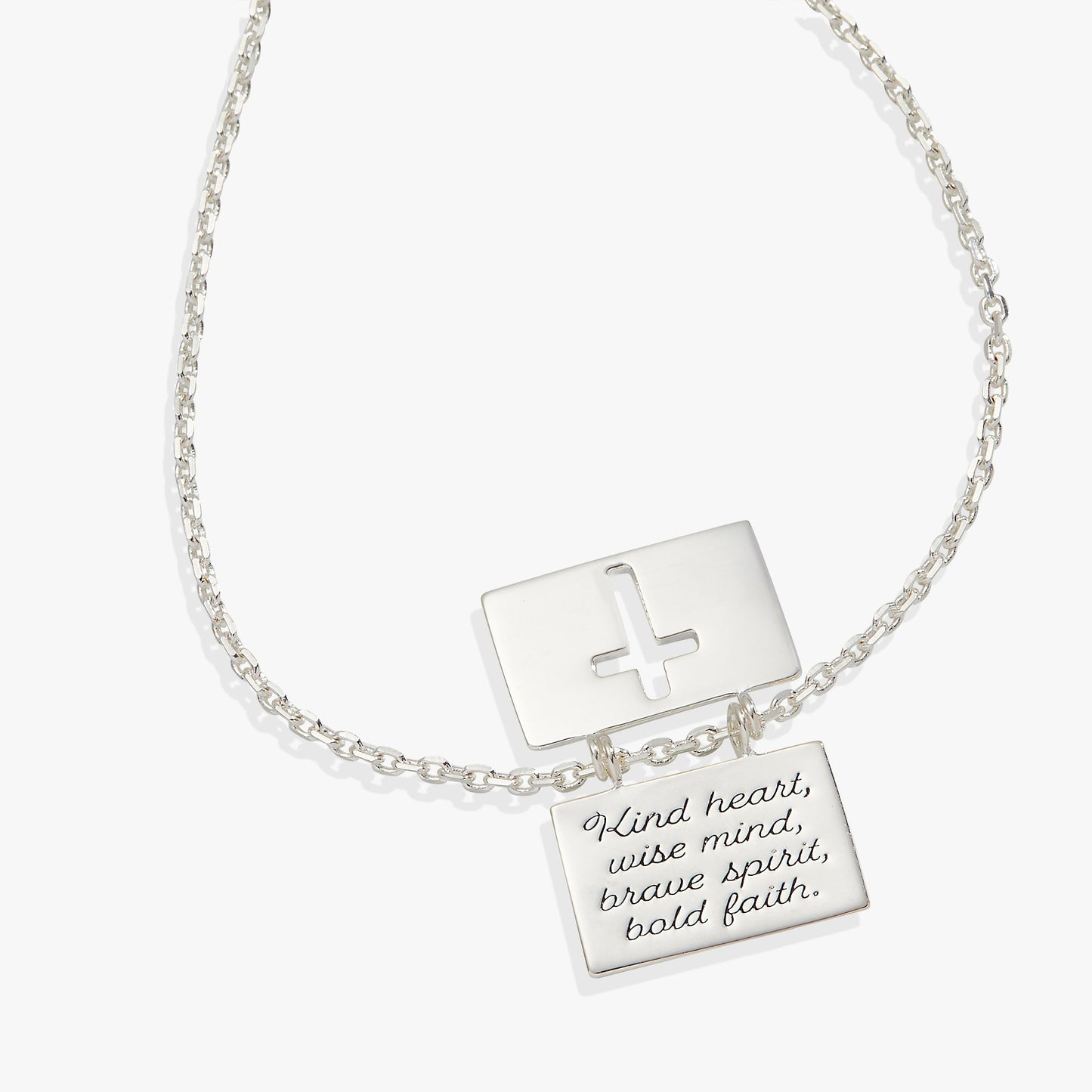Hidden Message Cross Affirmation Necklace ALEX AND ANI
