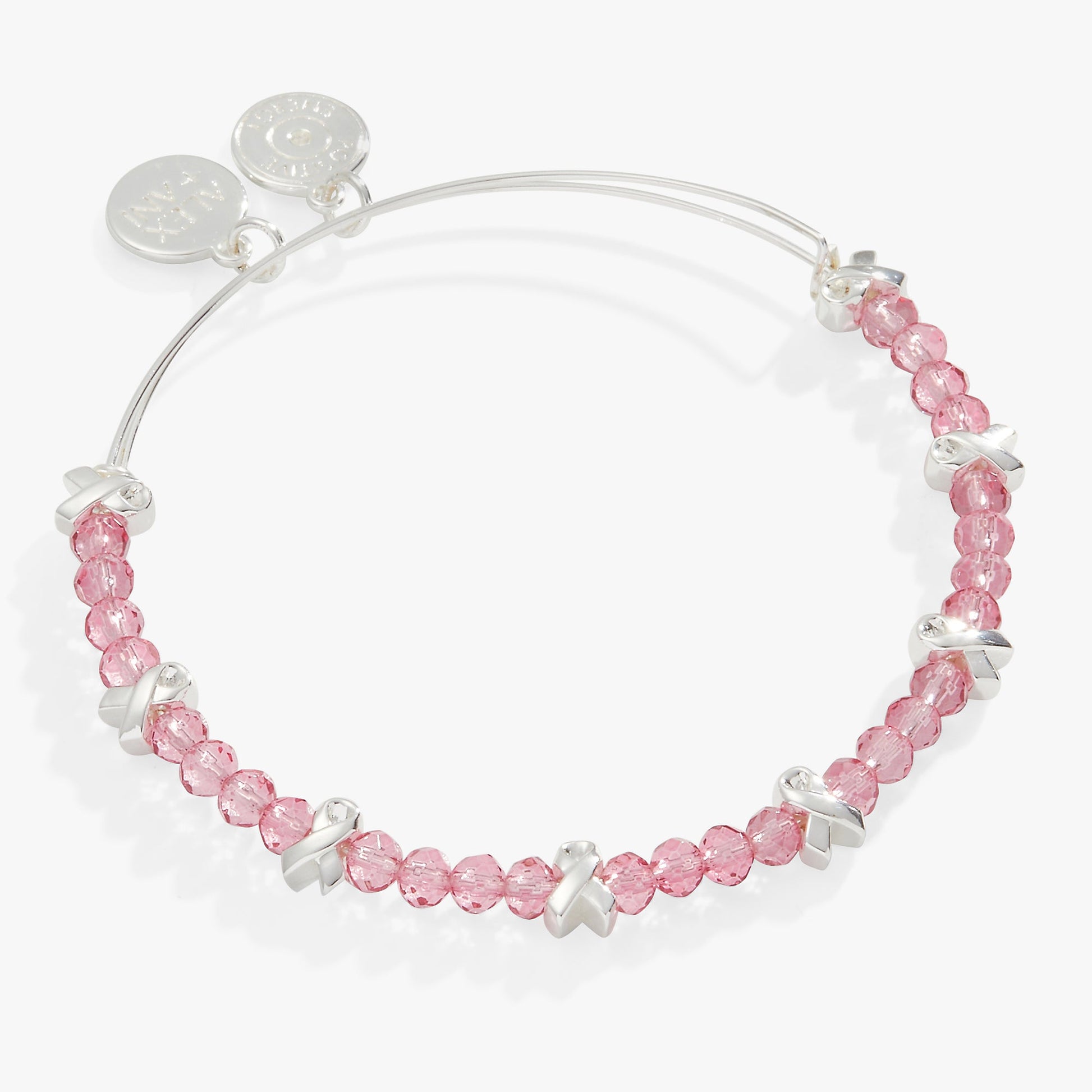 Breast Cancer Awareness Pink Ribbon Bangle ALEX AND ANI