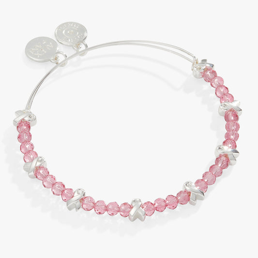 Breast Cancer Awareness Pink Ribbon Bangle ALEX AND ANI