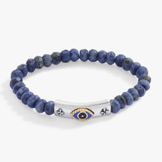 Antique Evil Eye Stretch Bracelet ALEX AND ANI