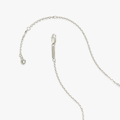Cross And Heart Necklace, Sterling Silver ALEX AND ANI