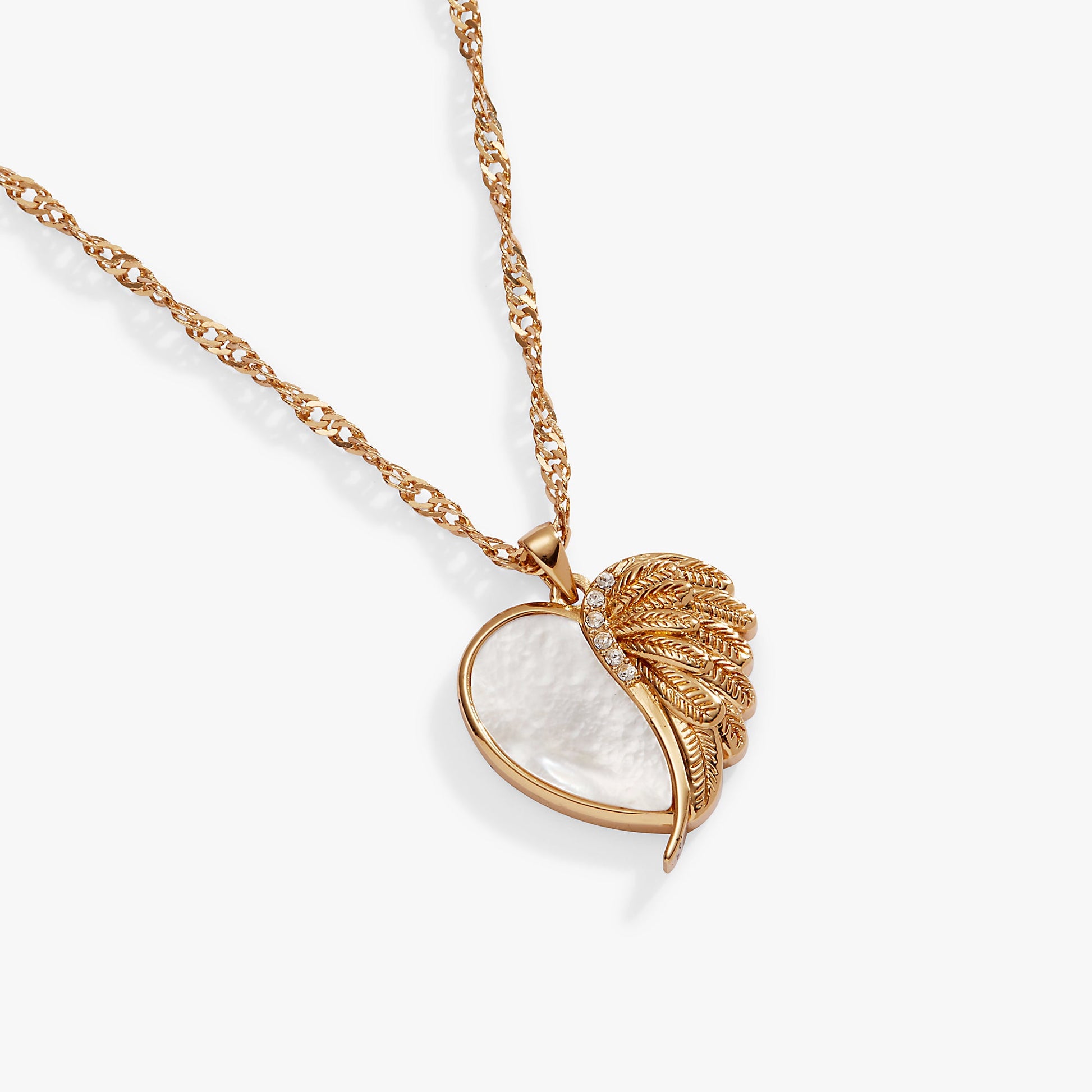 Wings of Protection Charm Necklace ALEX AND ANI