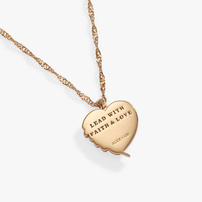 Wings of Protection Charm Necklace ALEX AND ANI