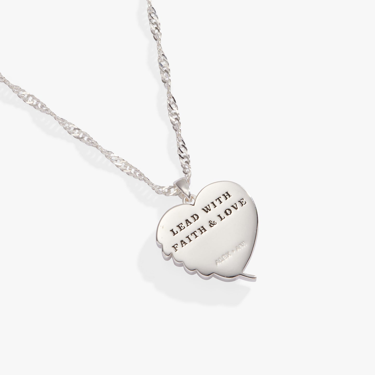 Wings of Protection Charm Necklace ALEX AND ANI