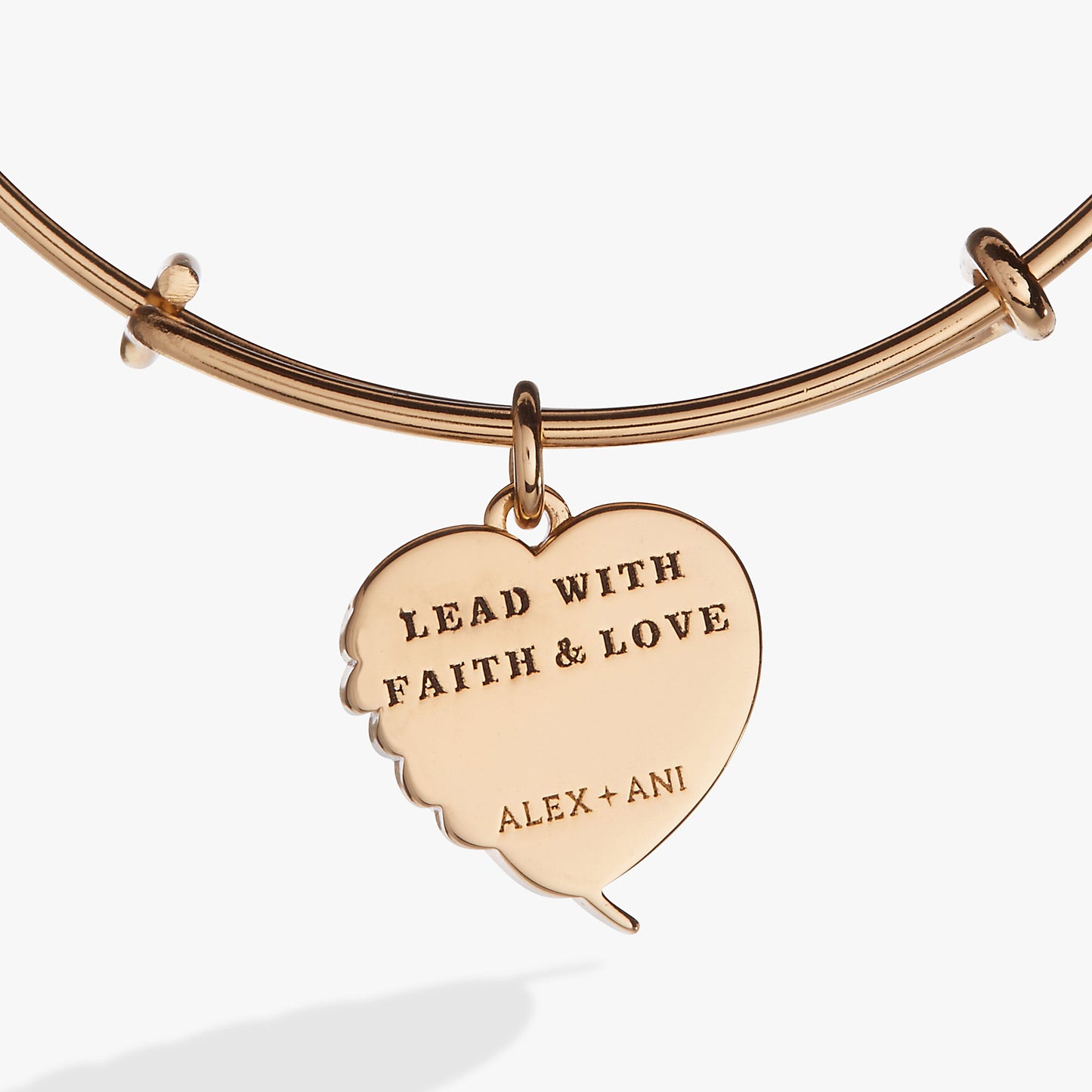 Wings of Protection Charm Bangle ALEX AND ANI