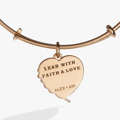Wings of Protection Charm Bangle ALEX AND ANI