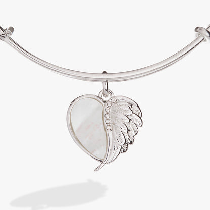 Wings of Protection Charm Bangle ALEX AND ANI