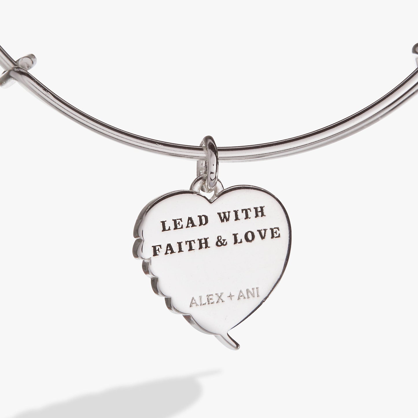 Wings of Protection Charm Bangle ALEX AND ANI