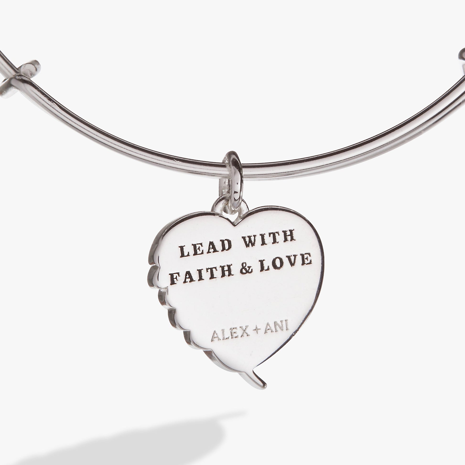 Wings of Protection Charm Bangle ALEX AND ANI