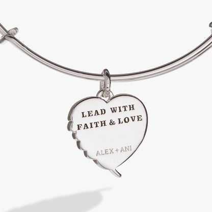 Wings of Protection Charm Bangle ALEX AND ANI