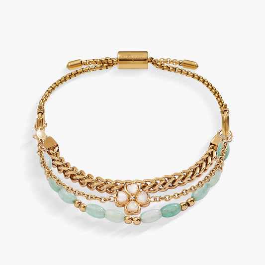 Four-Leaf Clover Stranded™ Bracelet Set ALEX AND ANI