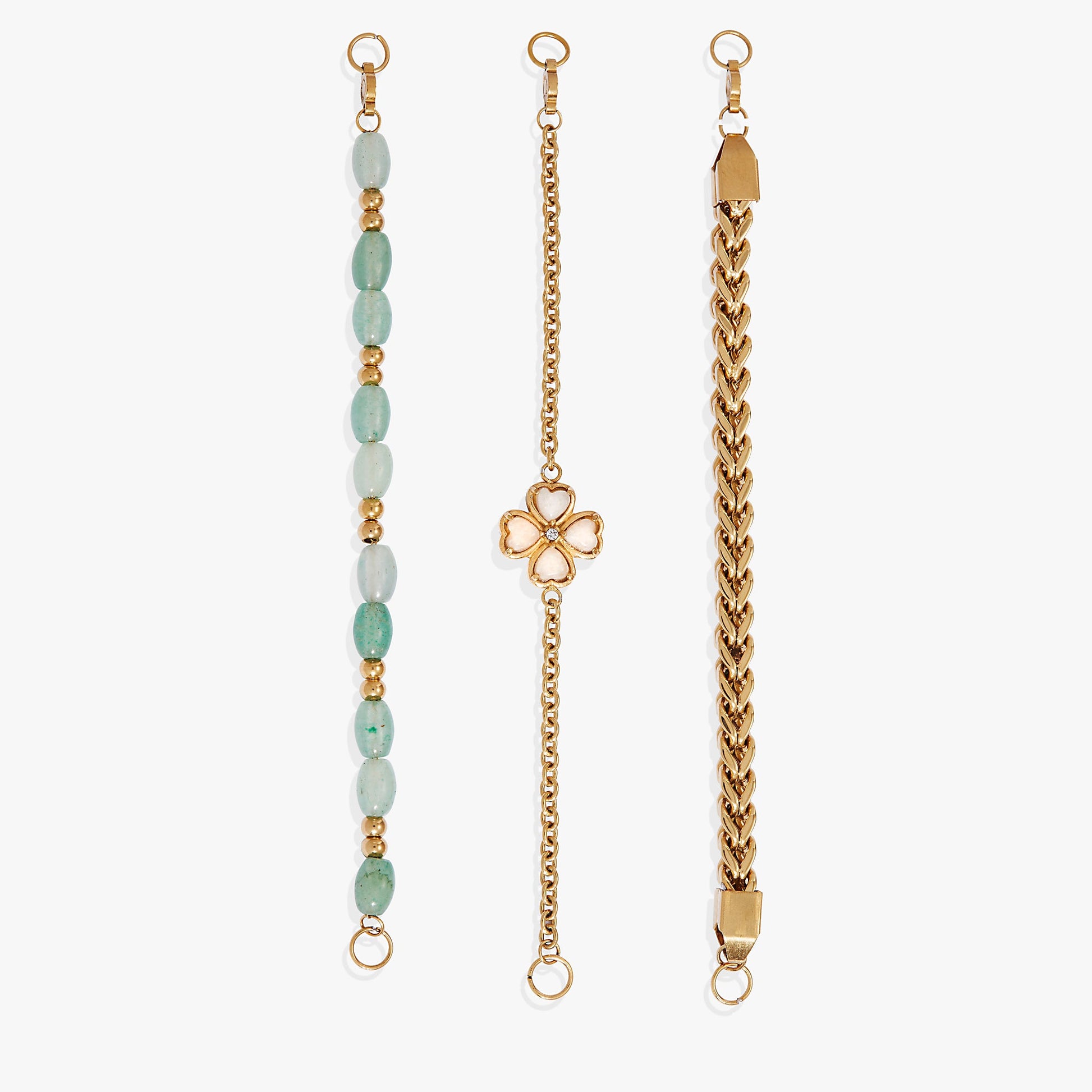 Four-Leaf Clover Stranded™ Bracelet Set ALEX AND ANI