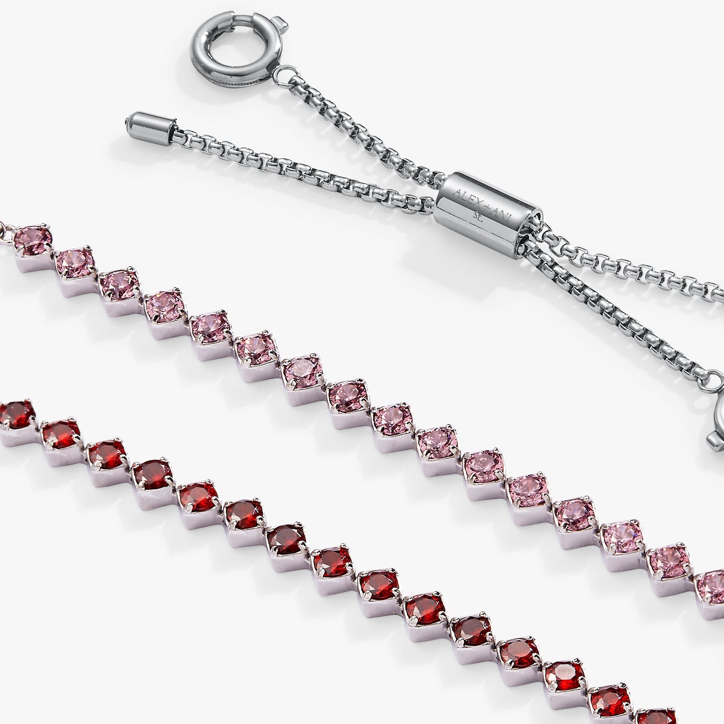 Ruby Luster Stranded™ Bracelet Set ALEX AND ANI