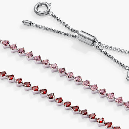 Ruby Luster Stranded™ Bracelet Set ALEX AND ANI