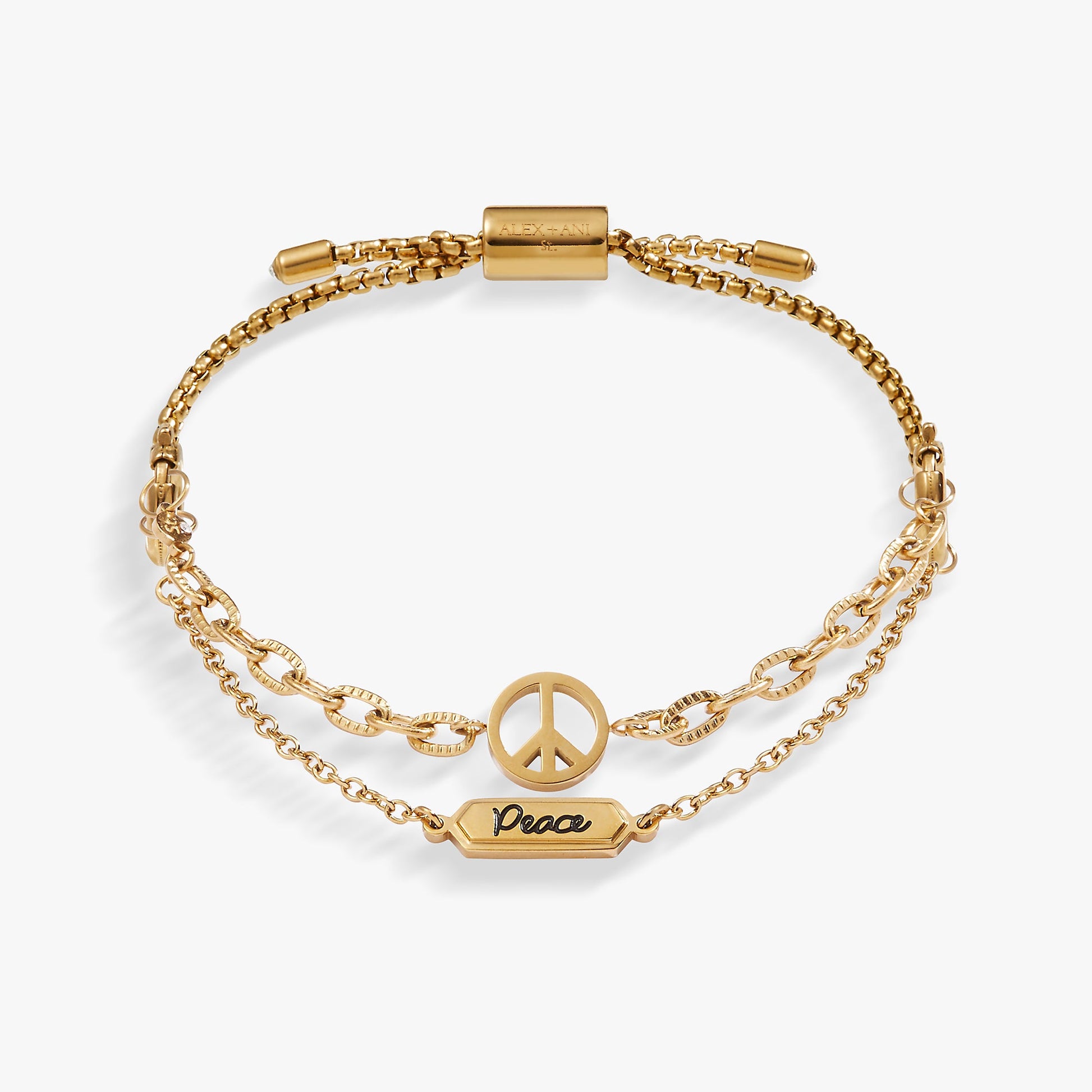 Peace Stranded Bracelet™ Set ALEX AND ANI