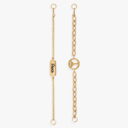 Peace Stranded Bracelet™ Set ALEX AND ANI