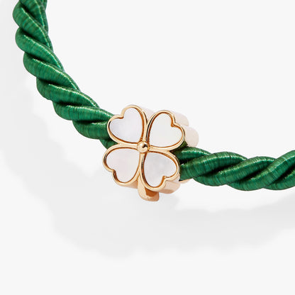 Four Leaf Clover Cord Bracelet ALEX AND ANI