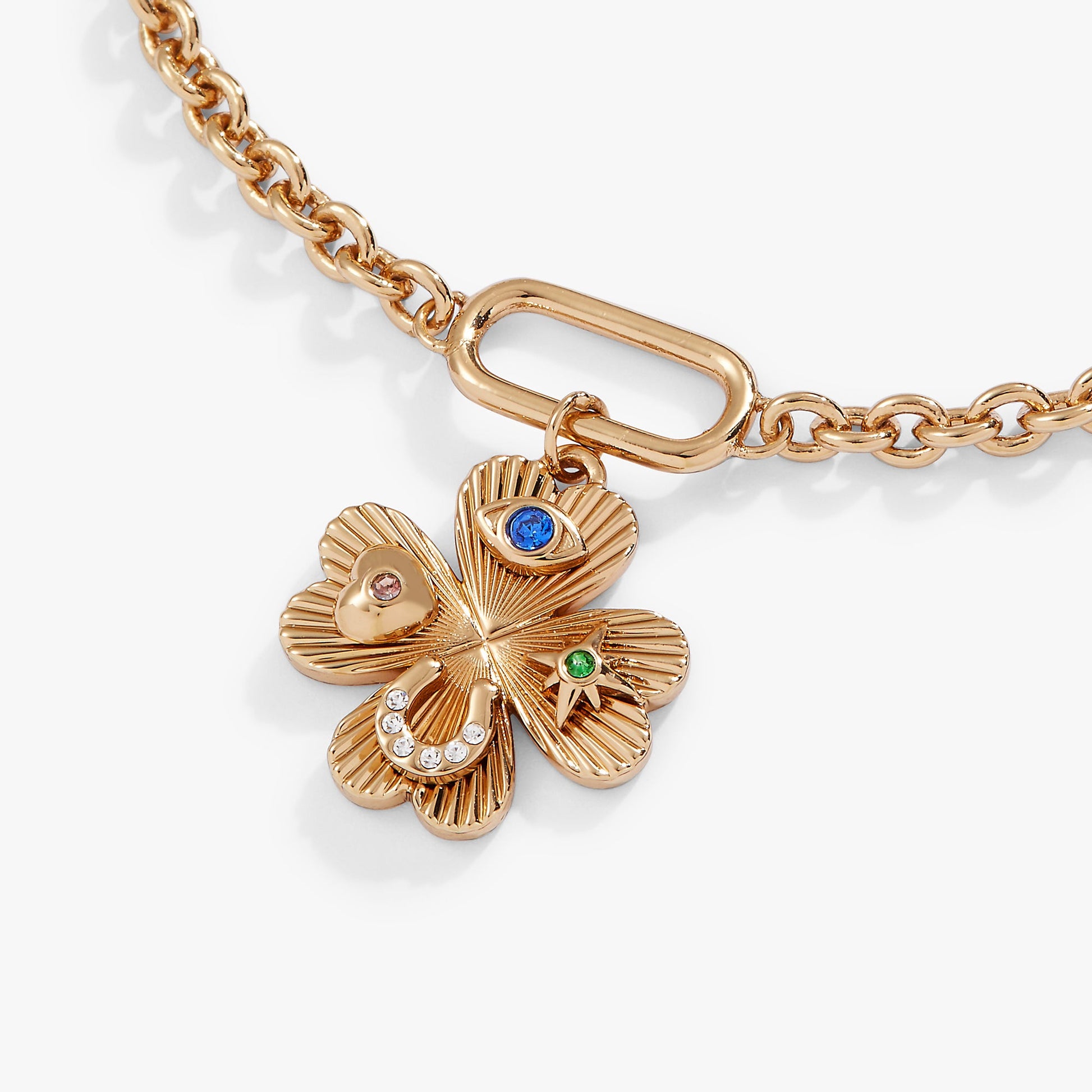 Lucky Four Leaf Clover Adjustable Bracelet ALEX AND ANI