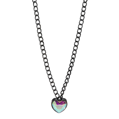 Heart Stone Pendant Necklace