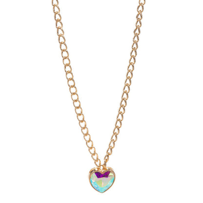 Heart Stone Pendant Necklace