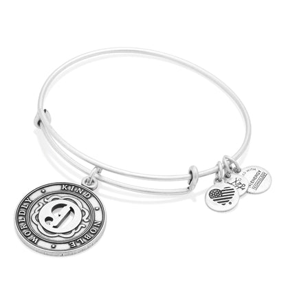 Number 9 Charm Bangle Bracelet | Worldly, Kind, and Noble ALEX AND ANI