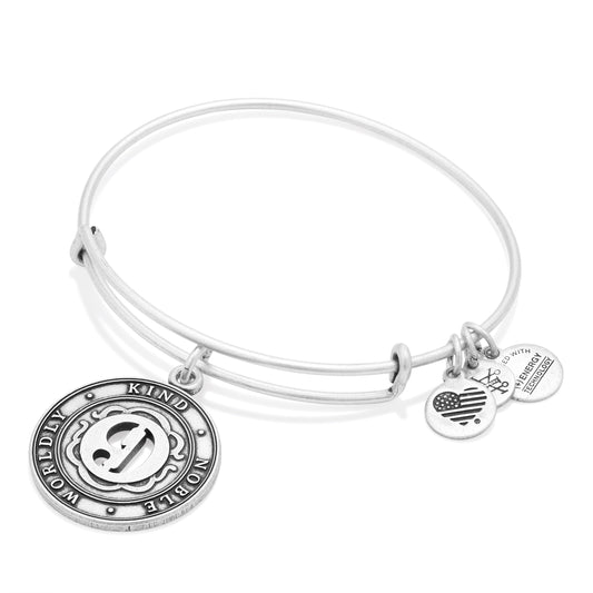 Number 9 Charm Bangle Bracelet | Worldly, Kind, and Noble ALEX AND ANI