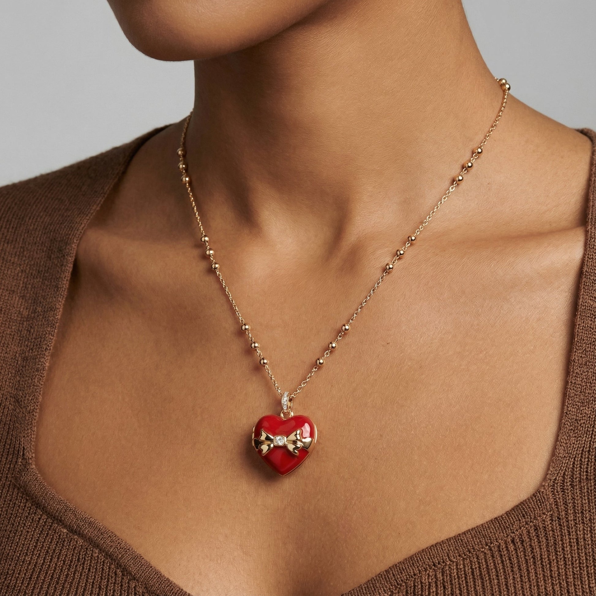 Box of Chocolate Locket Necklace ALEX AND ANI