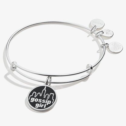 Gossip Girl Logo Charm Bangle ALEX AND ANI