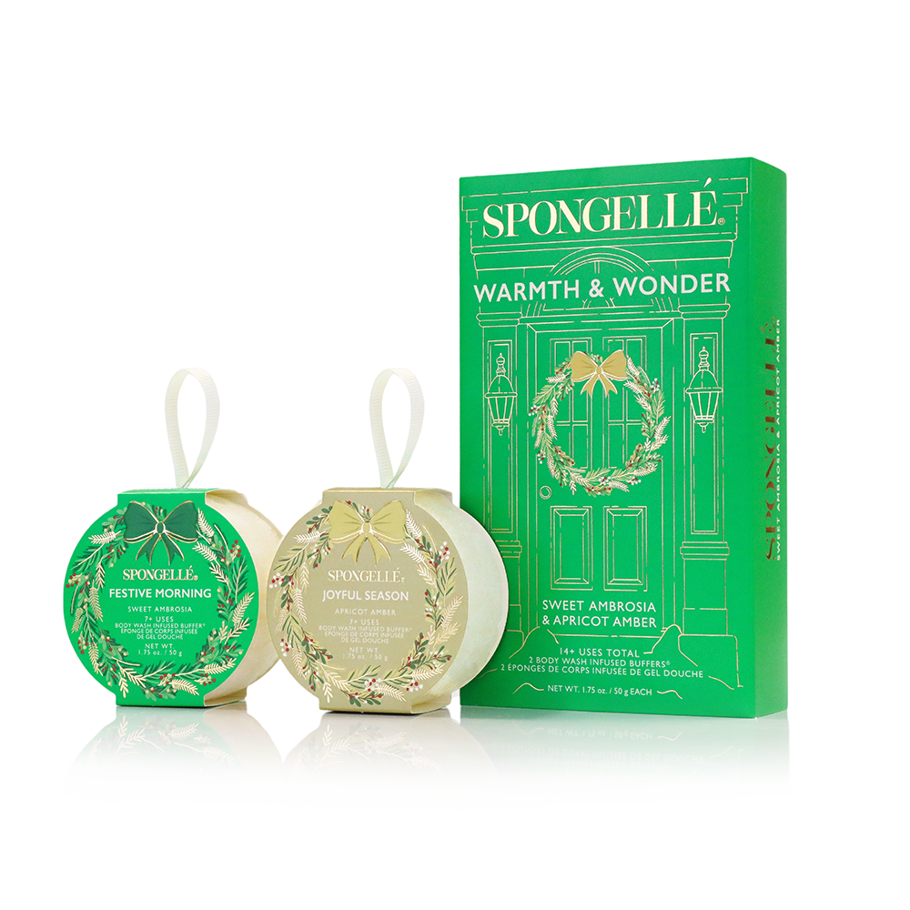 Warmth & Wonder | Holiday Wreath Gift Set Spongellé