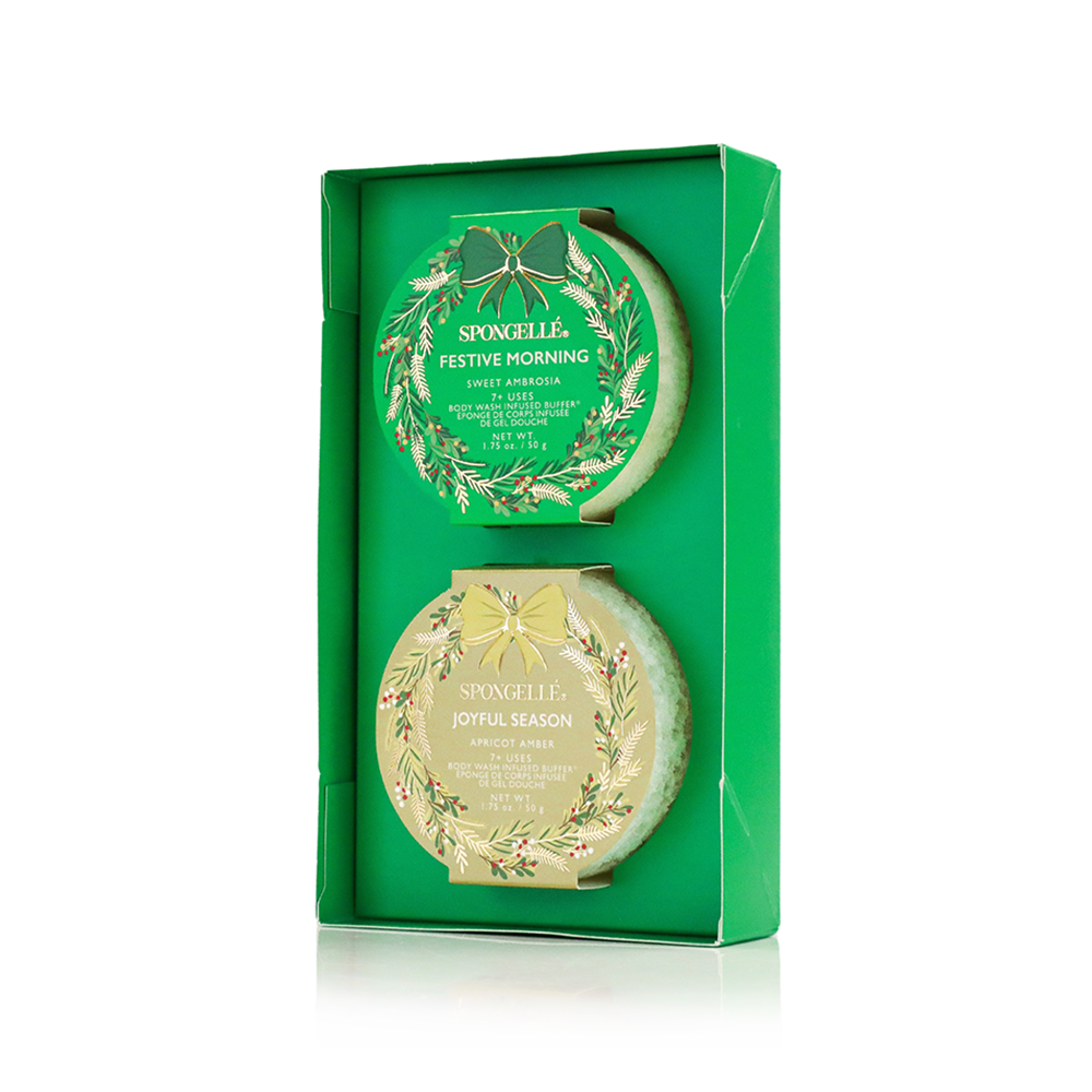 Warmth & Wonder | Holiday Wreath Gift Set Spongellé