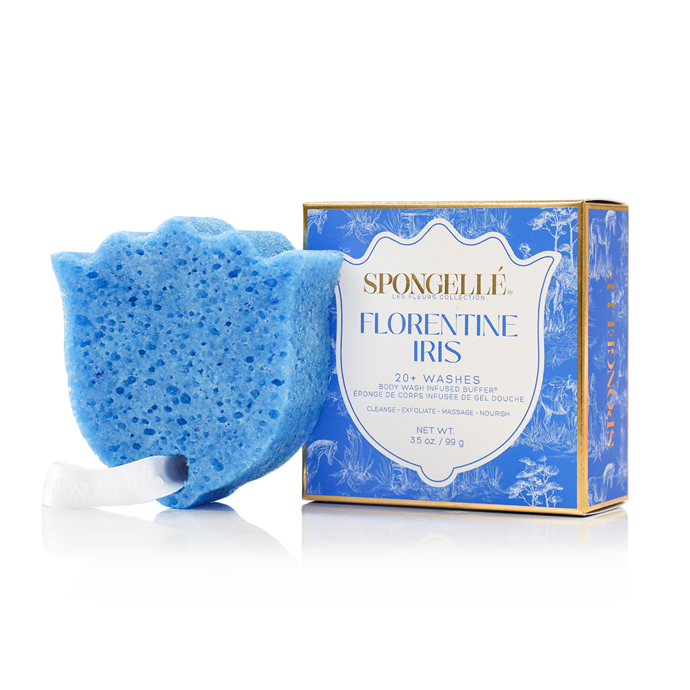 Les Fleurs Body Buffer Trio Set 1 Spongellé