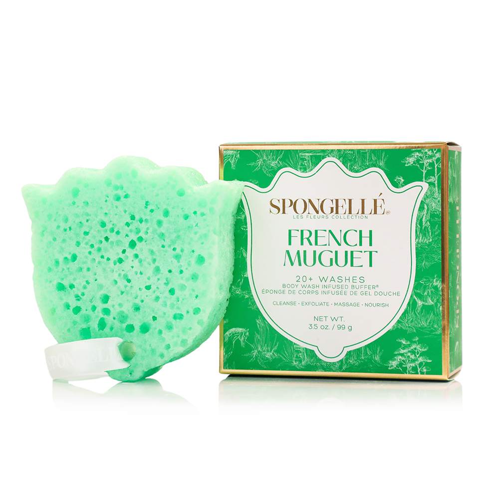 Les Fleurs Body Buffer Trio Set 1 Spongellé