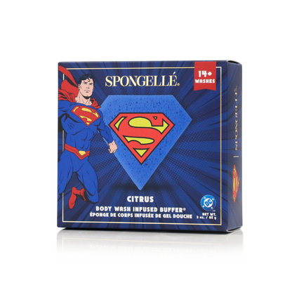 Superman™ Citrus Body Buffer | DC Superhero Spongellé