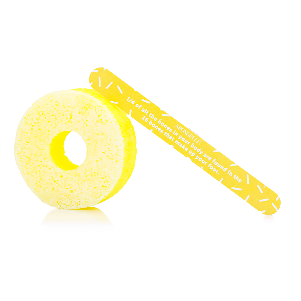 Juicy Orange | PediPOP! Pedi Buffer & Nail File Spongellé