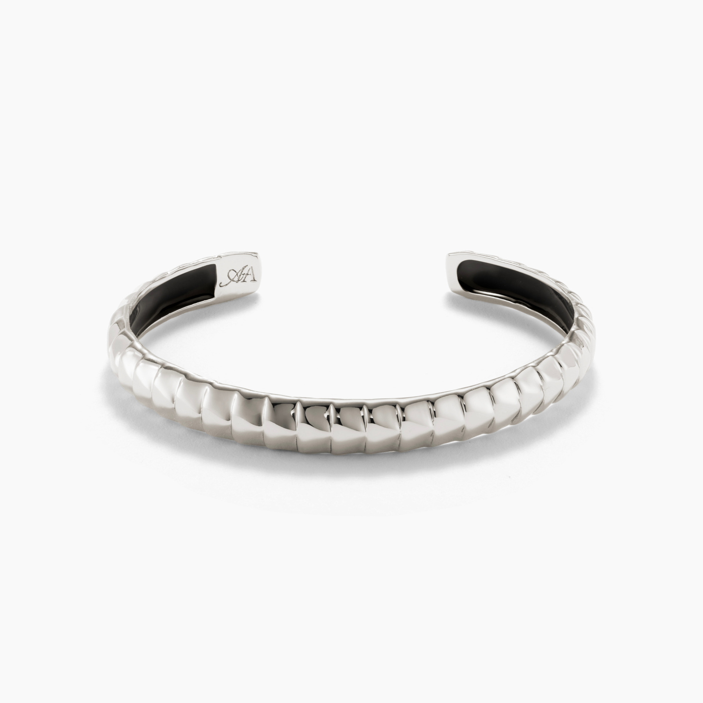 The A Embossed Cuff