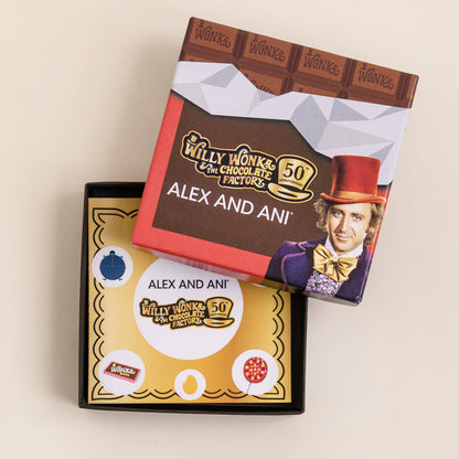 Willy Wonka 'Ever Lasting Gobstopper' Charm Bangle ALEX AND ANI