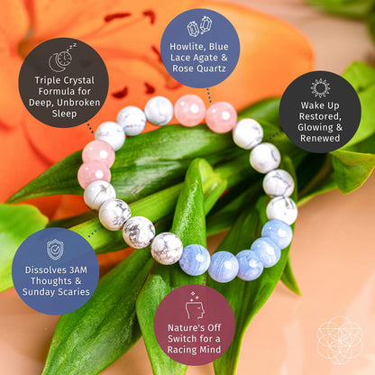 3AM Thoughts Off - Deep Sleep Trio Bracelet Conscious Items