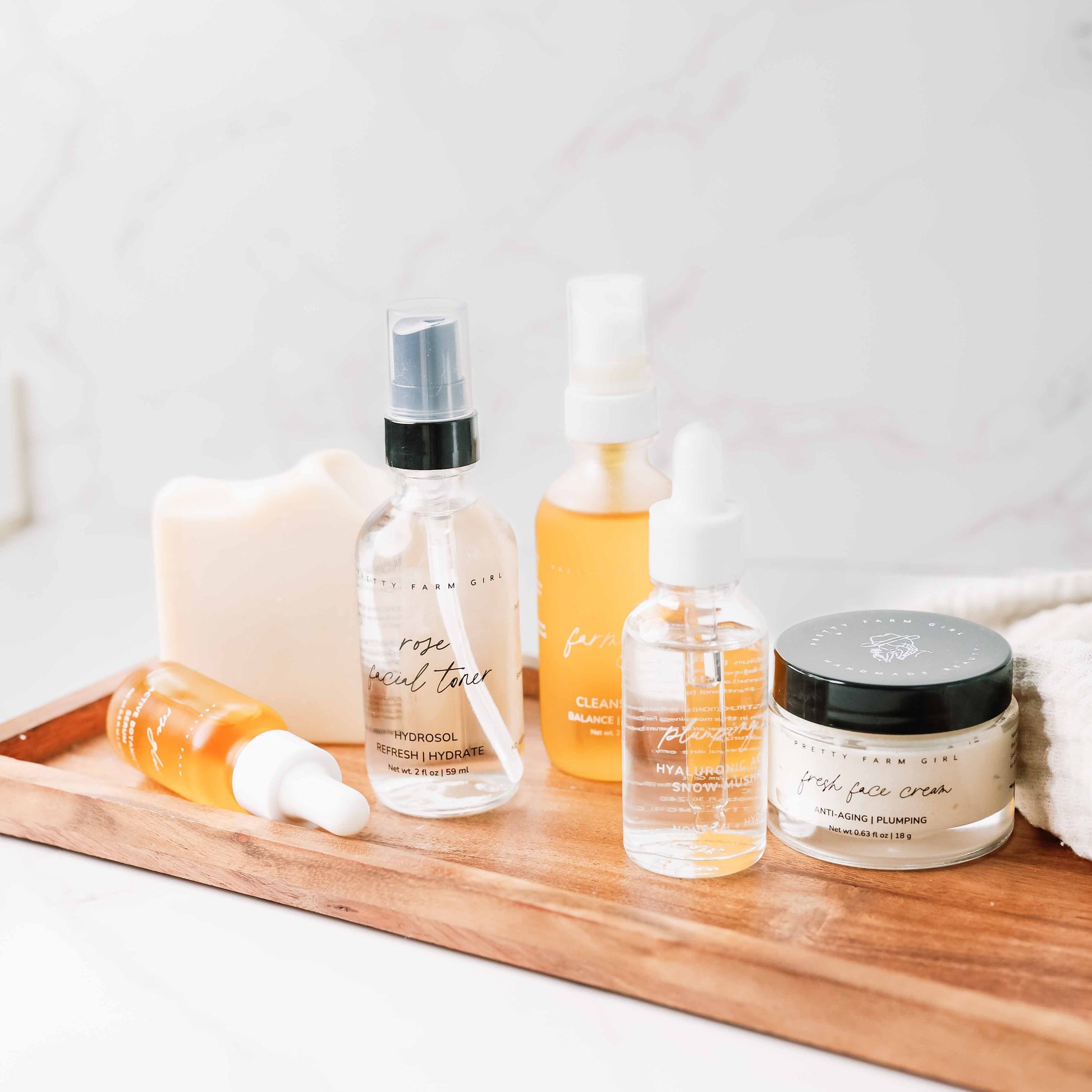Anti-Aging Skincare Routine Essentials Kit Pretty farm girl