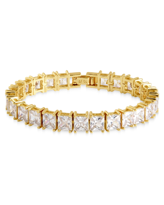 Marisol Princess Cut CZ Tennis Bracelet
