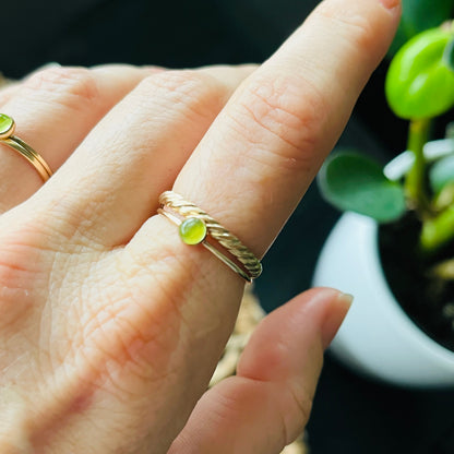 14k gold filled SHORE BAND RING
