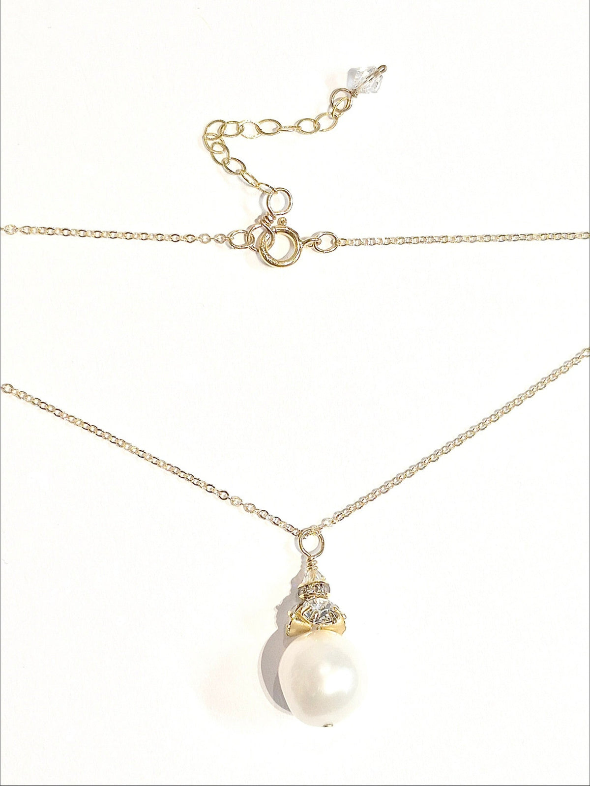 Melissa Baroque Pearl Drop Necklace