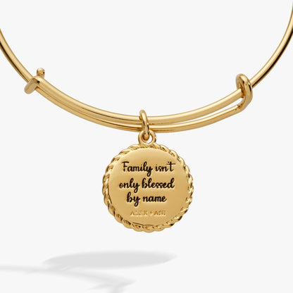 Bonus Mom 'Family Isn't Only Blessed By Name' Charm Bangle ALEX AND ANI