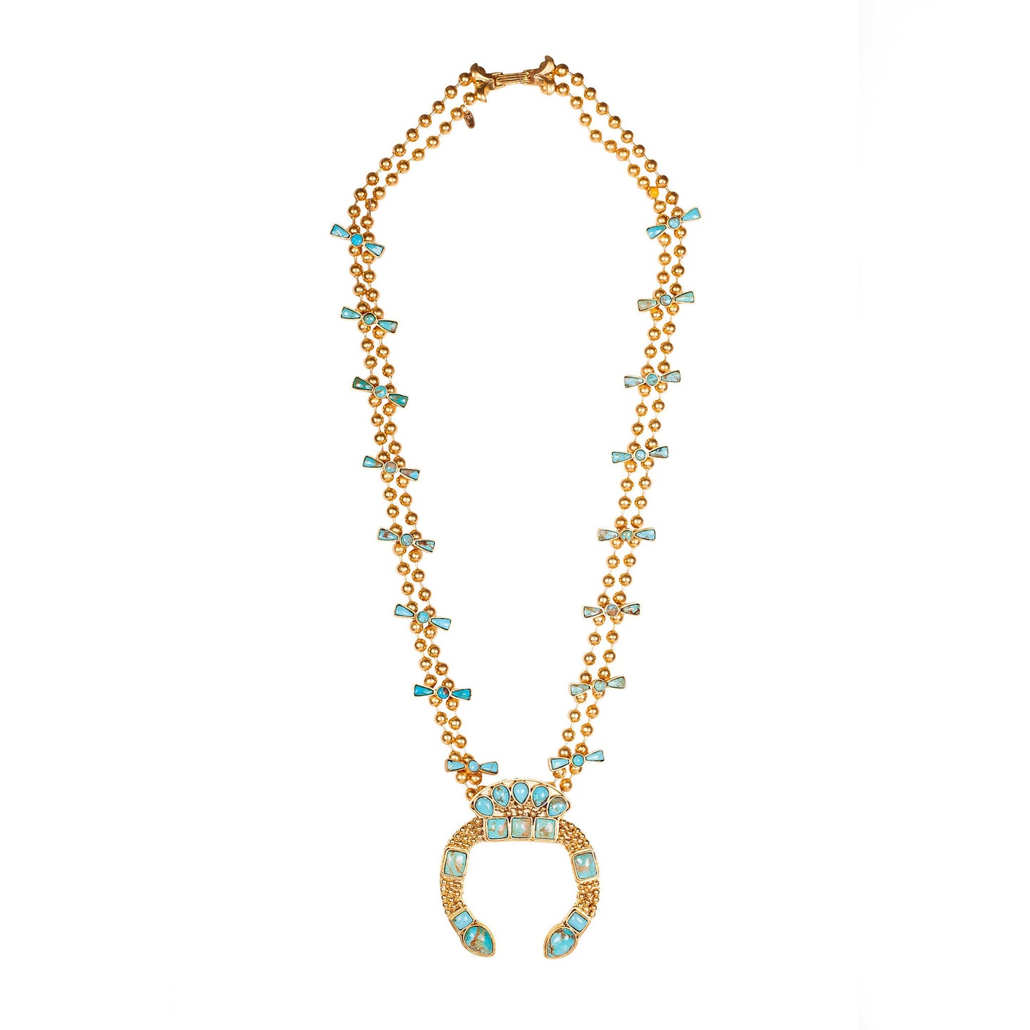 Southwestern Squash Blossom Necklace